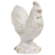 Distressed Gold Flecked Cement Chicken Sitter