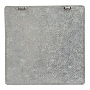 Winter Barn Scene Metal Sign