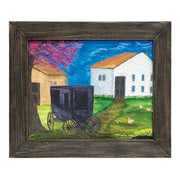 Spring Glory Textured Framed Print - 10x8