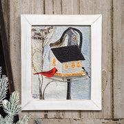 He Provides For His Children Textured Framed Print - 8x10