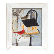 He Provides For His Children Textured Framed Print - 8x10