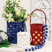 Star Punched Metal Americana Luminaries (Set of 3)