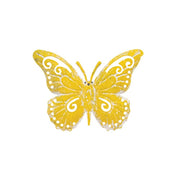 Distressed Metal Wall Butterfly - 4.5" x 3.5"  (3 Count Assortment)