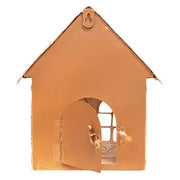 Metal Gingerbread House Luminary - 9.75"H
