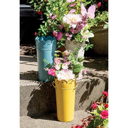 Metal Scalloped Flower Edge Planter  (3 Count Assortment)