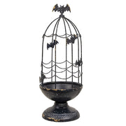 Metal Bat Cloche with Stand