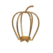 Distressed Golden Pumpkin Open Air Lanterns (Set of 3)