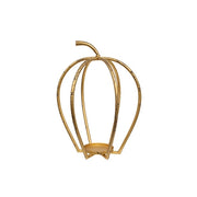 Distressed Golden Pumpkin Open Air Lanterns (Set of 3)