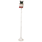 Metal Snowman Wreath Stand