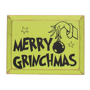 Merry Grinchmas Wooden Sign - 12" x 9"