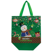 Eco-Friendly Reusable Winter Tote Bag  (4 Count Assortment)