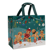 Eco-Friendly Reusable Winter Tote Bag  (4 Count Assortment)