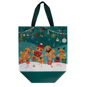 Eco-Friendly Reusable Winter Tote Bag  (4 Count Assortment)