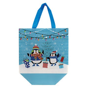 Eco-Friendly Reusable Winter Tote Bag  (4 Count Assortment)