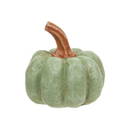 Resin Carved Look Pumpkin - 2.5"H  (3 Count Assortment)