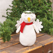 Angel Snowman with Halo