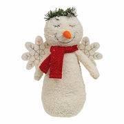 Angel Snowman with Halo