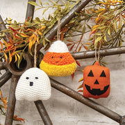 Halloween Plush Ornament  (3 Count Assortment)