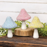 Spring Acrylic Mushroom Sitter  (3 Count Assortment)