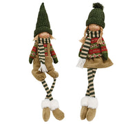 Green Nordic Knit Boy and Girl (2 Count Assortment)
