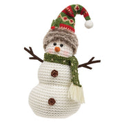 Green Nordic Knit Snowman Sitter  (3 Count Assortment)