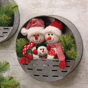 Christmas Snowman Family