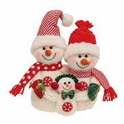 Christmas Snowman Family