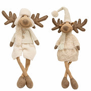 Cozy Cream Reindeer  (2 Count Assortment)