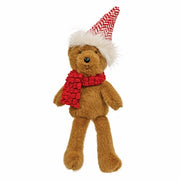 Red Chevron Santa Hat Bear
