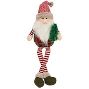 Dangle Leg Santa with Tree