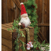 Dangle Leg Converse Santa