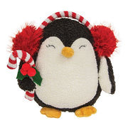 Plush Penguin with Candy Cane