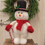 Standing Holly Snowman