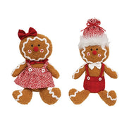 Mr and Mrs Gingerbread (2 Count Assortment)