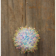 Opalescent Tinsel Ball Ornament - 5"