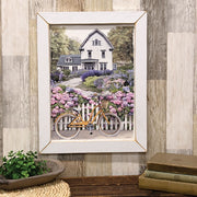 Farmhouse Flower Garden Framed Print - 12"x16"