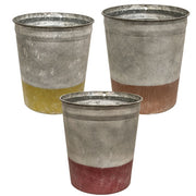 Painted Metal Sap Bucket  (3 Count Assortment)