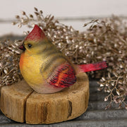 Resin Female Cardinal Figurine - 4"H