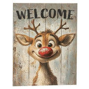 Rudy Welcome Pallet Art - 9" x 12"