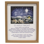 Oh Holy Night Framed Print - 12" x 15"