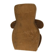 Distressed Wooden Americana Gnome Head Sitter