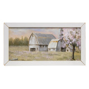Spring Countryside Framed Print - 12"x24"