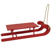 Large Painted Wooden Sled  (3 Count Assortment)