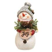 Resin Wood Sign Snowman  (3 Count Assortment)
