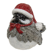 Resin Winter Hat Glitter Bird  (2 Count Assortment)