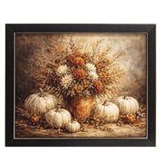 Woodland Pumpkins Framed Print - 8x10  (3 Count Assortment)