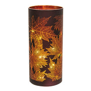 Maple Leaf Luminary with LED Lights