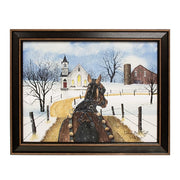Sleigh Bells Ring Framed Print - 16x12