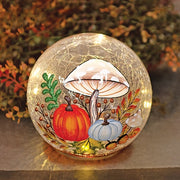 Light Up Mushroom Ball Ornament (Pack of 4)