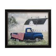 Americana Barn Framed Print - 8x10  (4 Count Assortment)